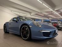 Usata Porsche 911 Targa 4S 400 CV (294 kW) 2016 Blu/azzurro Cabrio
