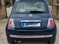 Usata Fiat 500 Lounge 100 CV (73 kW) 2008 Blu Berlina