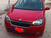 Usata Skoda Citigo G-TEC Elegance 68 CV (50 kW) 2014 Rosso Utilitaria