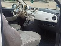 Usata Fiat 500 Lounge 75 CV (55 kW) 2008 Bianco Utilitaria