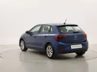 Usata VW Polo Style 110 CV (80 kW) 2022 Blu Utilitaria