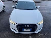 Usata Audi A3 110 CV (80 kW) 2018 Bianco Berlina