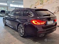 Usata BMW 520 M Sport 190 CV (139 kW) 2019 Blu Station wagon