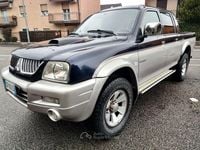 Usata Mitsubishi L200 116 CV (85 kW) 2005 Blu Pick-up