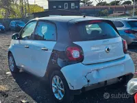 Usata Smart ForFour Passion 71 CV (52 kW) 2018 Bianco Utilitaria