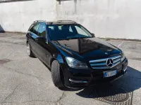 Usata Mercedes C220 Avantgarde 170 CV (125 kW) 2012 Nero Station wagon