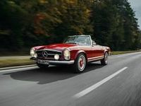 Käytetty Mercedes SL280 170 HP (125 kW) 1969 Punainen Avoauto