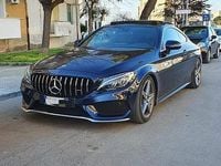 Usata Mercedes C250 Sportline 204 CV (150 kW) 2018 Blu Coupé