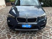 Usata BMW X1 Advantage 150 CV (110 kW) 2017 Blu/azzurro SUV
