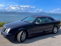 Usata Mercedes CLK200 Avantgarde 163 CV (119 kW) 2002 Blu/azzurro Cabrio