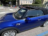 Usata Mini Cooper D Cabriolet 111 CV (81 kW) 2019 Blu/azzurro Cabrio