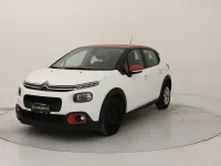 Usata Citroën C3 Feel 83 CV (61 kW) 2019 Bianco tetto rosso Utilitaria