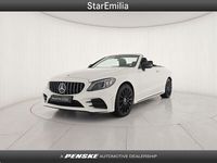 Usata Mercedes C220 Premium Plus 194 CV (142 kW) 2023 Bianco Cabrio