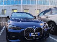 Usata BMW 420 Sport Line 190 CV (139 kW) 2021 Blu/azzurro Coupé