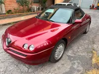 Usata Alfa Romeo Spider 1997 Rosso Cabrio