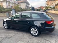 Usata Seat Leon ST Style 105 CV (77 kW) 2014 Nero Station wagon