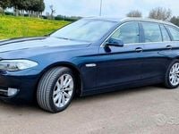 Usata BMW 520 Luxury Line 184 CV (135 kW) 2014 Blu Station wagon