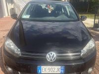 Usata VW Golf VI Highline 140 CV (102 kW) 2011 Nero Utilitaria