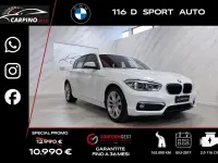 Usata BMW 116 Sport Line 116 CV (85 kW) 2017 Bianco Utilitaria