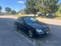 Usata Mercedes CLK200 163 CV (119 kW) 2004 Nero Cabrio