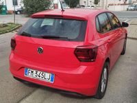 Usata VW Polo Comfortline 65 CV (47 kW) 2017 Rosso Berlina