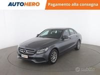 Usata Mercedes C180 Business 115 CV (84 kW) 2017 Grigio Berlina