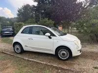 Usata Fiat 500 Lounge 69 CV (50 kW) 2011 Bianco Utilitaria