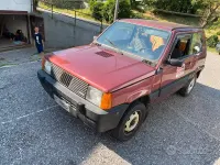 Usata Fiat Panda 4x4 50 CV (36 kW) 1988 Rosso Utilitaria
