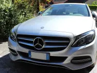 Usata Mercedes C220 Premium 170 CV (125 kW) 2015 Argento Berlina