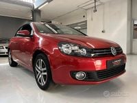 Usata VW Golf 105 CV (77 kW) 2011 Rosso Cabrio