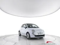 Usata Fiat 500 Lounge 69 CV (50 kW) 2009 Blu Cabrio