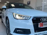 Usata Audi A1 S-Line 90 CV (66 kW) 2018 Bianco Berlina