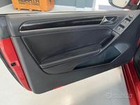 Usata VW Golf 105 CV (77 kW) 2011 Rosso Cabrio