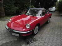 Usata Alfa Romeo Spider 103 CV (75 kW) 1989 Rosso Cabrio