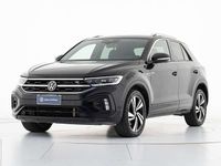 Usata VW T-Roc R-line 150 CV (110 kW) 2022 Nero SUV