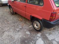 Usata Fiat Panda Young 54 CV (39 kW) 2001 Rosso Utilitaria