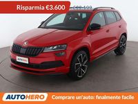 Usata Skoda Karoq SportLine 150 CV (110 kW) 2019 Rosso SUV