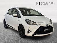 Usata Toyota Yaris Hybrid Active 101 CV (74 kW) 2017 Bianco Utilitaria