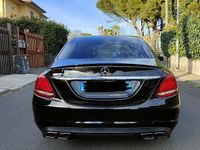 Usata Mercedes C220 170 CV (125 kW) 2014 Nero Berlina