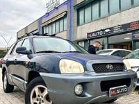Usata Hyundai Santa Fe GLS 112 CV (82 kW) 2004 Blu SUV