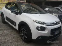 Usata Citroën C3 PureTech 83 CV (61 kW) 2018 Doppio colore bianco/nero Utilitaria