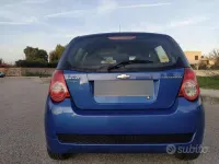 Usata Chevrolet Aveo 84 CV (61 kW) 2009 Bluazzurro Berlina