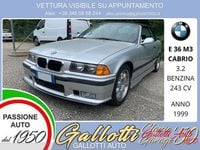 Usata BMW M3 321 CV (236 kW) 1999 Grigio Cabrio