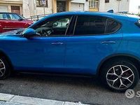 Usata Alfa Romeo Stelvio Executive 210 CV (154 kW) 2018 Blu SUV