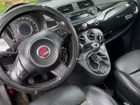 Begagnad Fiat 500 95 HK (69 kW) 2010 Svart Sedan