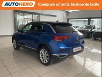 Usata VW T-Roc Advance 150 CV (110 kW) 2020 Blu SUV