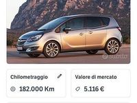 Usata Opel Meriva Cosmo 2014 Bianco Monovolume
