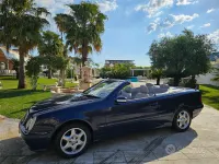 Usata Mercedes CLK200 Avantgarde 192 CV (141 kW) 2000 Blu Cabrio