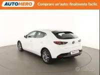 Usata Mazda 3 116 CV (85 kW) 2019 Bianco Berlina