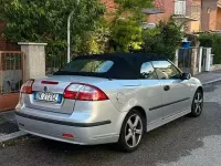Usata Saab 9-3 150 CV (110 kW) 2007 Grigio Cabrio